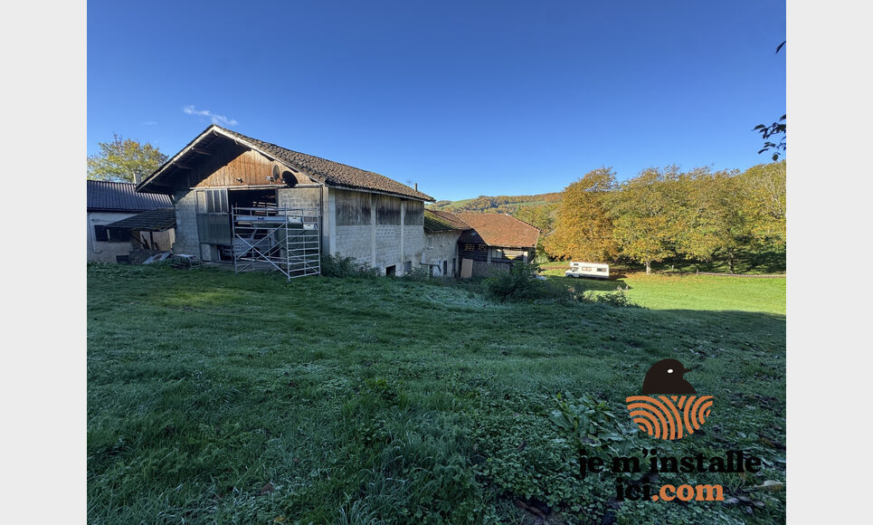 Ancien corps de ferme &agrave; r&eacute;habiliter : Photo 1